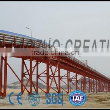 Grain belt conveyor system inclined belt conveyor system unloading belt conveyor system