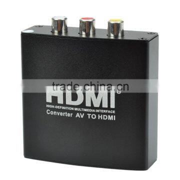 HDMI Audio Converter V1.3 Full HD 1080p AV w/ EU Plug - Black