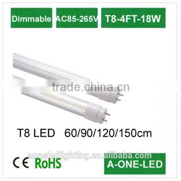 New design factory price T8 and 4ft G13 high brightness T8 led tube