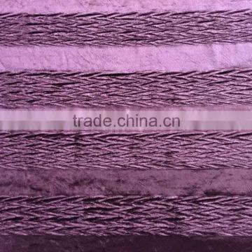 cushion fabric velveteen manufacturer