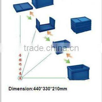 Plastic Storage Crate Injection Mould Moulding Supplier