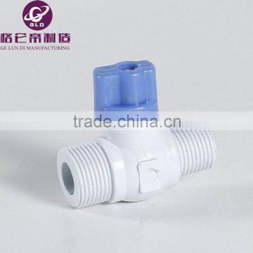 GLD Tube Ball Valve Quick Connect Fitting Water Connection