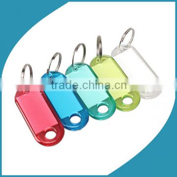 plastic keychain with custom design