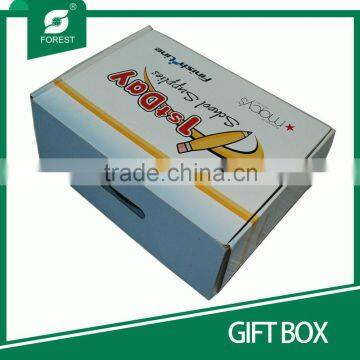 CMYK FULL COLOR OFFSET PRINT FOLDABLE CORRUGATED GIFT PAPER BOXES FOR ARCHIVE PACKAGING photo-2