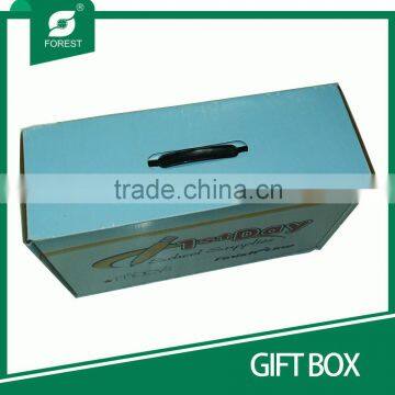 CMYK FULL COLOR OFFSET PRINT FOLDABLE CORRUGATED GIFT PAPER BOXES FOR ARCHIVE PACKAGING photo-4