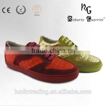 wholesale suede leather fashion sneaker