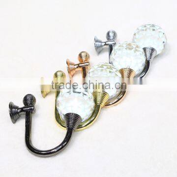 Luxury stylish metal clothing hook