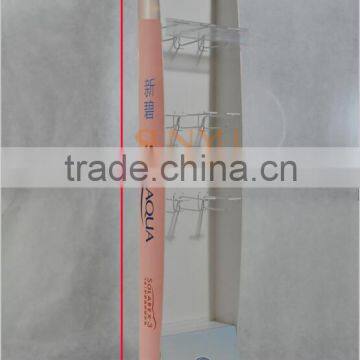 Pink And White ABS Floor Retail POS Displays With Silk Screen Printing photo-5