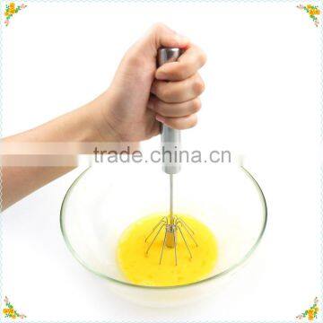 Rotating Whisk,Egg Beater Cake Baking Utensils