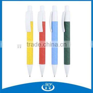 Writing Fluently Eco Friendly Ball Pen,Recycled Paper Pen