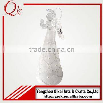 New Style Glass Angel With LED Light for Home Decoration photo-4