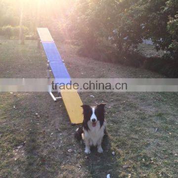 Steel Dog Agility seesaw with an adjustable multi function