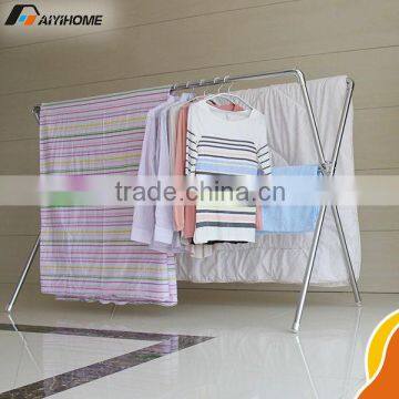 New balcony fold up metal laundry drying rack