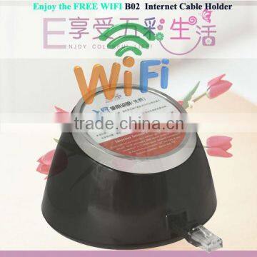 B-02 Hotel WIFI/Wireless Adaptor Guest Room Internet Cable Holder