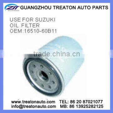 OIL FILTER 16510-60B11 FOR SUZUKI