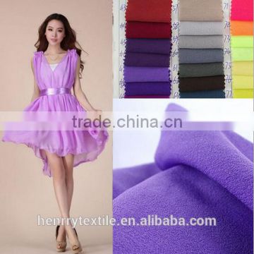 Twill dyeing stretch chiffon