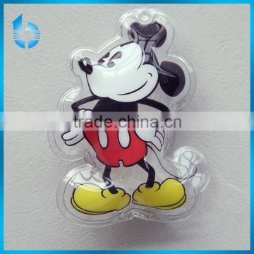 Cartoon down tag for kids garment