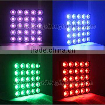 Audience Blinder Led Stage Light 25PCS 10W/30W RGB Matrix Panel Blinder photo-6