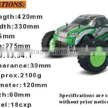 Hot selling Gas Powered Bigfoot Car from toys factory