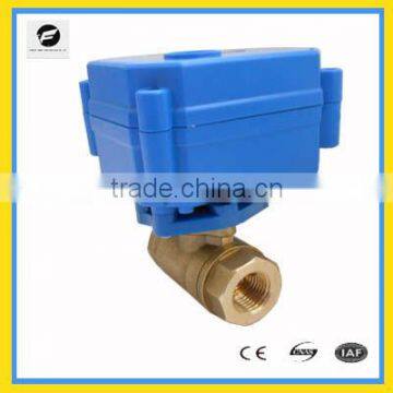 Brass Electric Operated Discharge Control Valve for water automatic control good substitution for solenoid valve