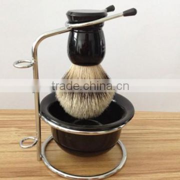 shaving brush set badger horse shaving brush with shelf