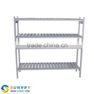 Aluminum composite 4 layers wire shelving rack with NSF