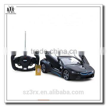 Supercar model with steering electronic remote controlled toy outside training toy for child custom