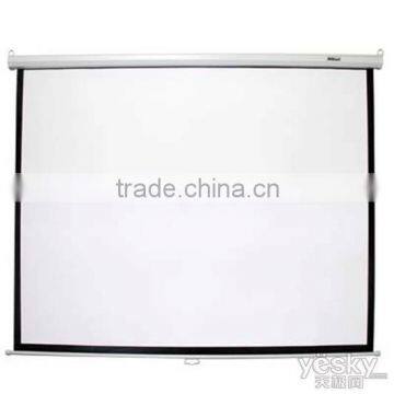60" Manuel Projector Screen/ Pull Down Projection Screen photo-2