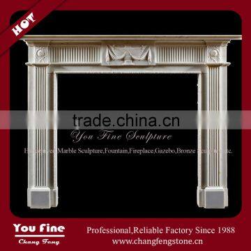 Hand carved Decoritiive Marble Fireplace Surround