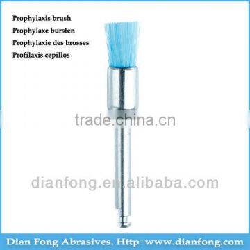 R5Cb Blue RA Shank Low Speed End Brush Nylon Prophy Brush Equipments Used For Dental Technology