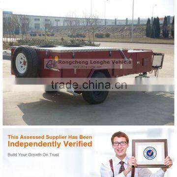 2014 new arrival clear aluminum cover camper trailer/travel trailer