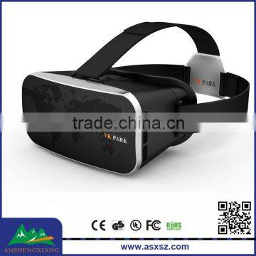 VR PARK glasses phone 3D glasses virtual reality helmet 3d vr box watch movies and games