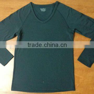 Ladies V-neck Sports Baselayer Tops photo-2