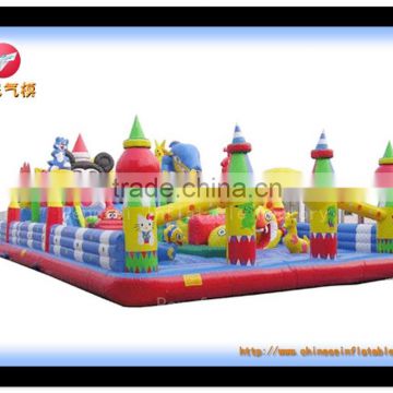 amusement park, high quality carton inflatable bouncy,