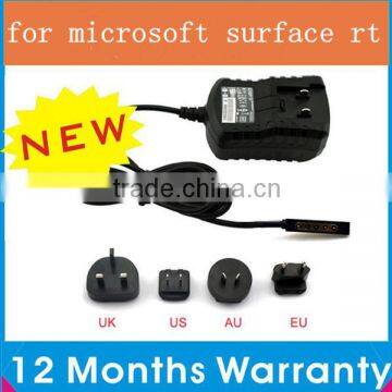 High quality tablet pc charger for microsoft surface rt 24w