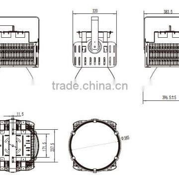 Led Football Stadium Lighting 500W 400W 300W PhilipsSMD3030 5 Years Warranty Led Outdoor Football Field Lighting photo-3