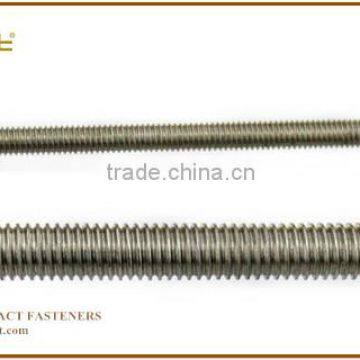 4.8 Grade zinc plated din975 and din976 b7 high strength threaded rod