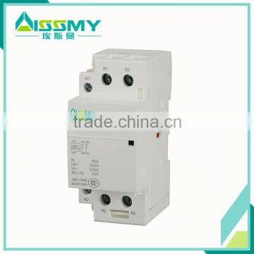 Competitive Price 40A Modular Din Rail Contactor 2P