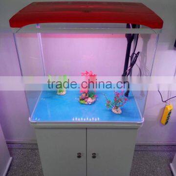 Hot Sale Home Decoration Aquarium Fish Tank Filter Round Acrylic Table Tank photo-6