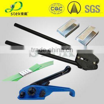 pet strap tensioner, manual strapping tool, hand tool