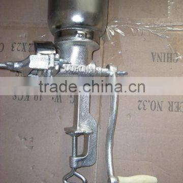 low price manual hand operated corn grinder/mill(factory)grain mill