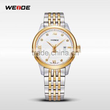 WEIDE WG-93008G-1 Wrist Watches For Couples Wholesale China Supplier Steel Watch