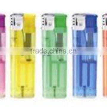 Big refillable electronic plastic lighter