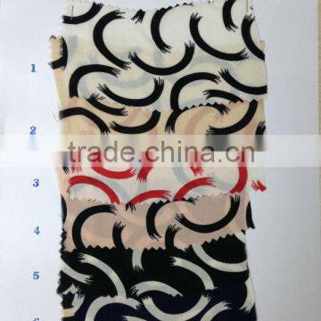 US$ 1/M up Chiffon Print Fabric Textile Stock Stocklot:G-14040134