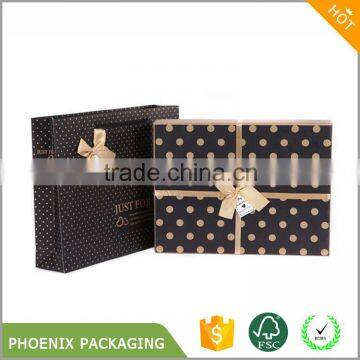 Customized decorative packaging chocolate paper box wholesale