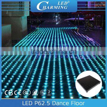 Cheap led indoor dance floor display to restaurant led floor in population 2015