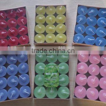 Home Decorated Tea Candle 12pcs/box