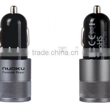 2.1A Dual USB Port Car Charger For IPhone 6 /Plus/5S /IPad/Air/Mini/Samsung /Galaxy s5/ Nexus/HTC