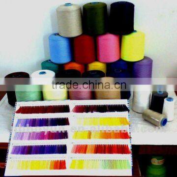 100% polyester spun yarn 36s/2