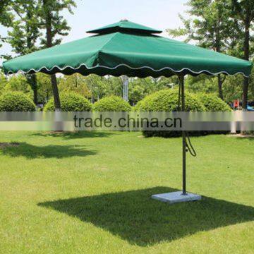 Outdoor umbrellas anti-big umbrella Quarter double top wrench umbrella booth patio umbrella wholesale